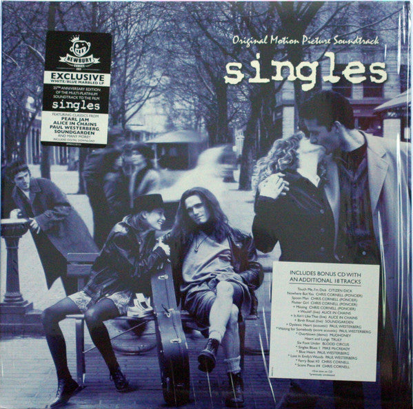 Various : Singles (Original Motion Picture Soundtrack) (2xLP, Album, Comp, RE, Whi + CD, Comp + Comp, Dlx,)