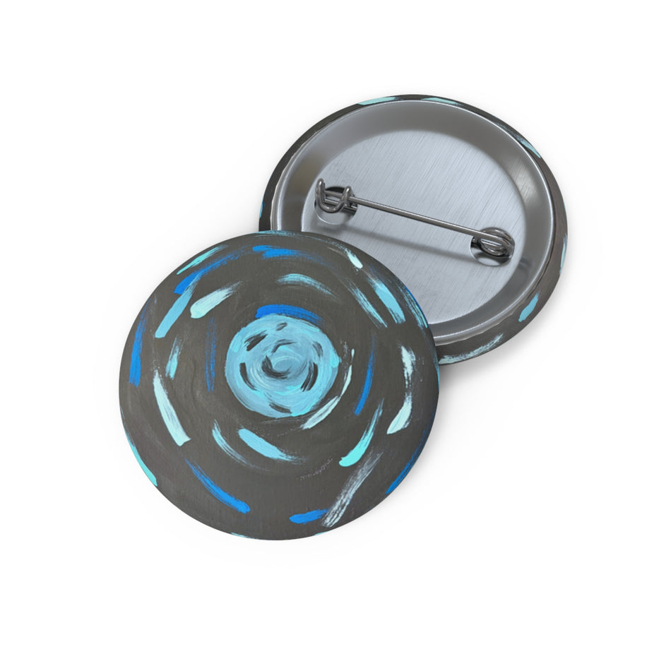 Vinyl Record Art Pin - Lapel Button