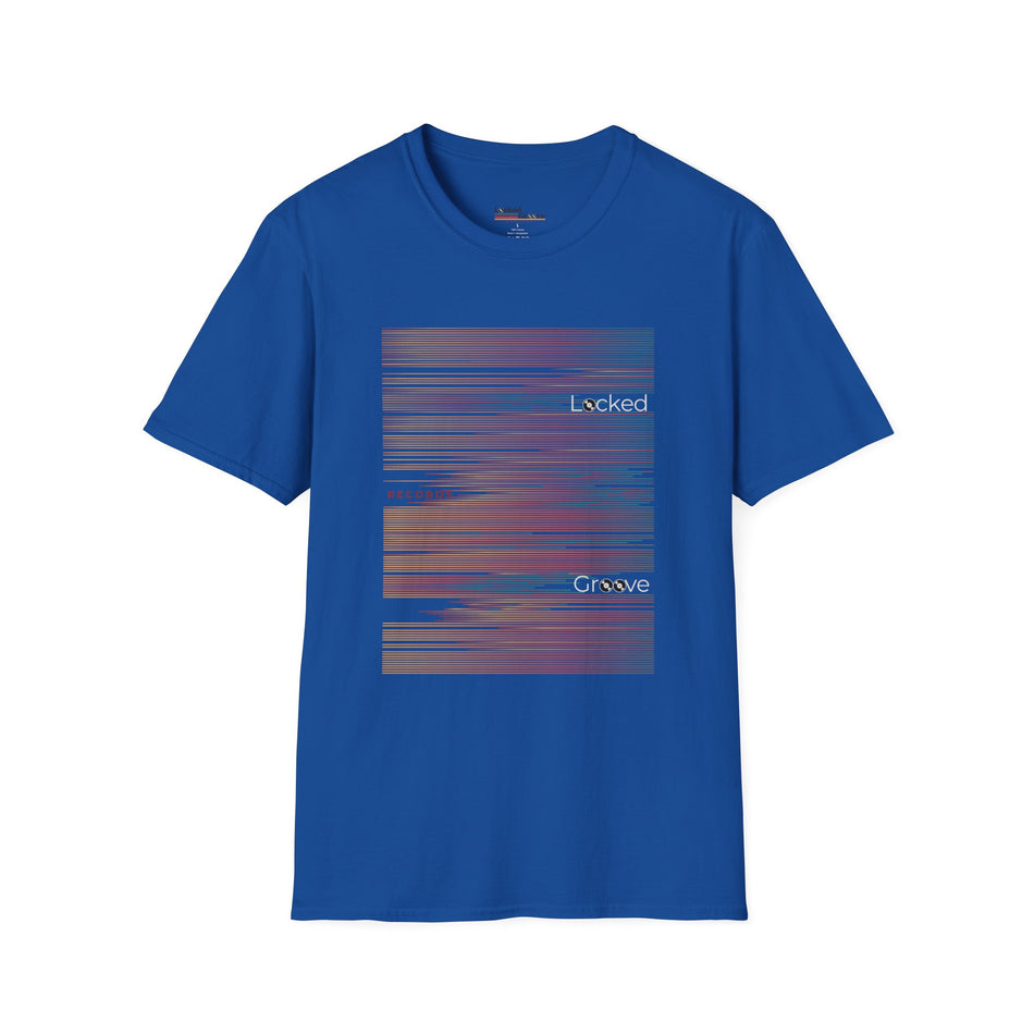 Locked Groove Records Sunset Lines T-Shirt