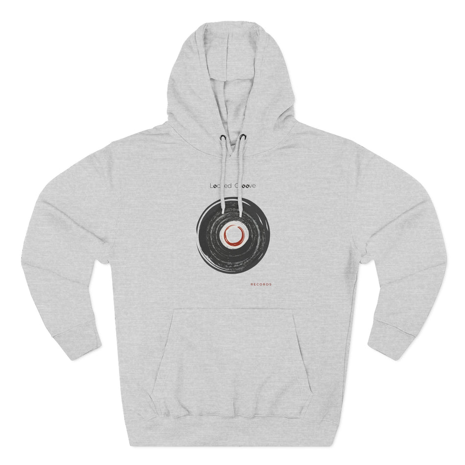 Vinyl Record Graphic Hoodie — Retro Music Lover’s Pullover