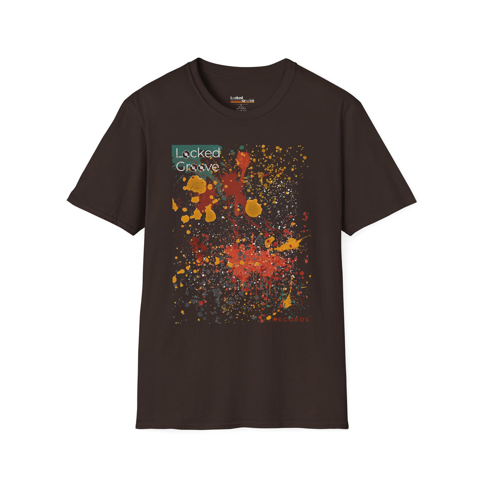 Locked Groove Records Paint Splatter T-Shirt