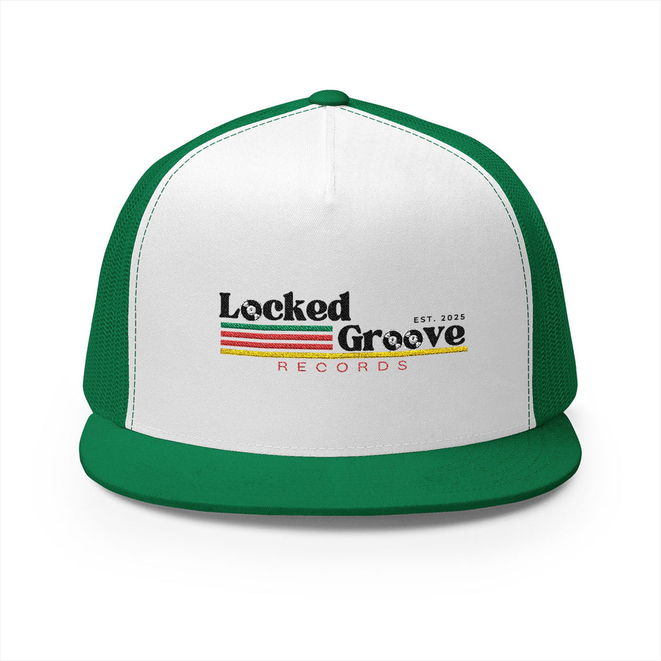 Locked Groove Records Logo Trucker Hat