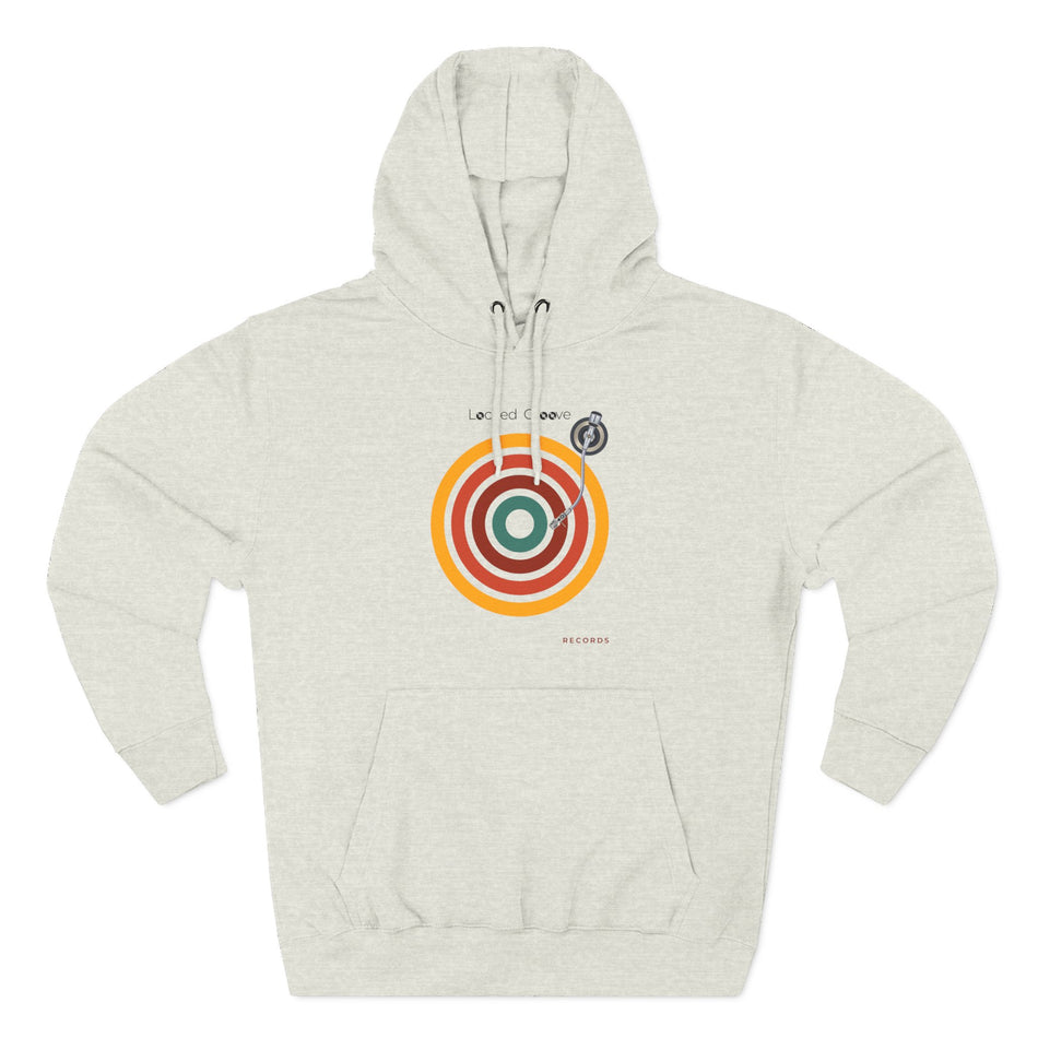 Retro Target Graphic Hoodie — Minimalist Bullseye Design