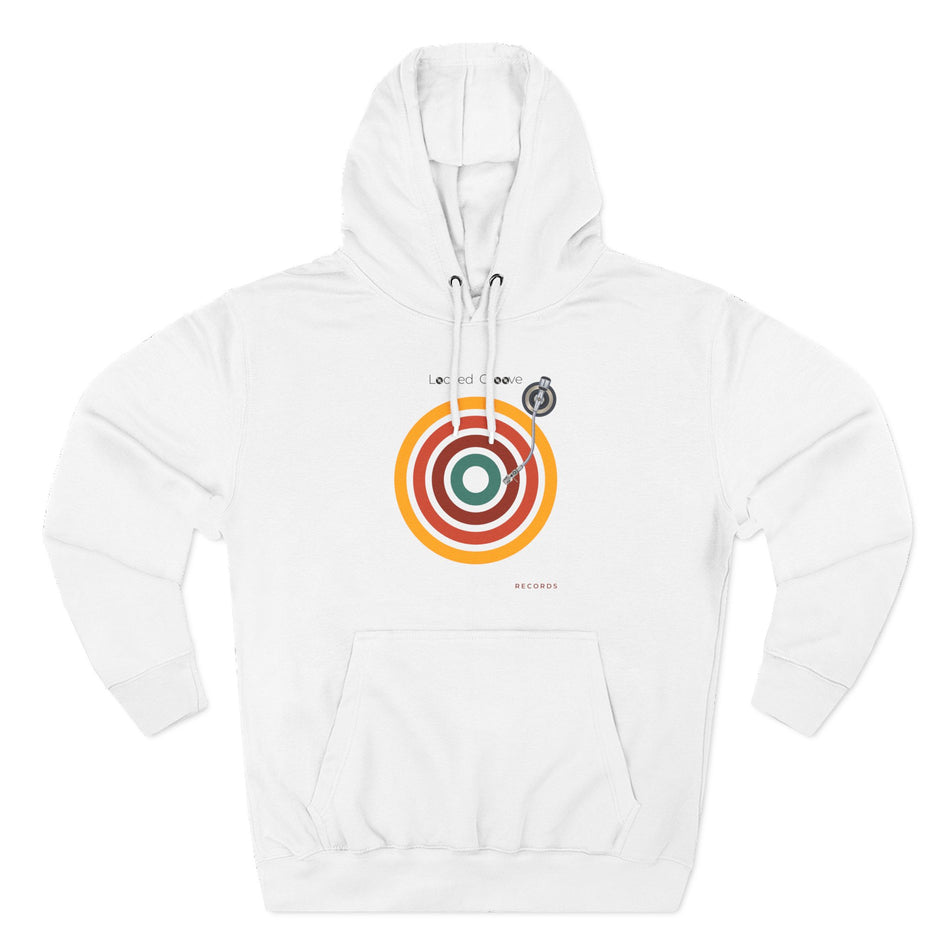 Retro Target Graphic Hoodie — Minimalist Bullseye Design