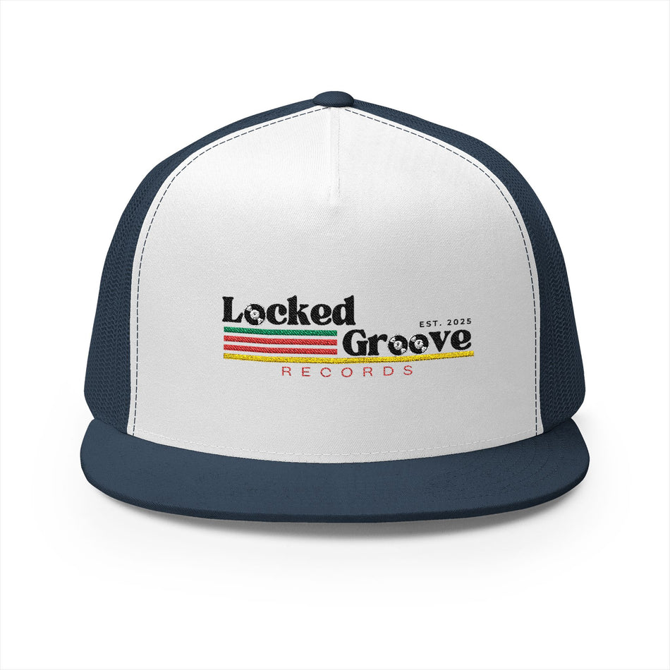 Locked Groove Records Logo Trucker Hat