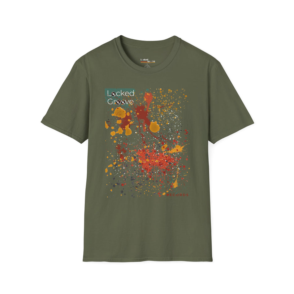 Locked Groove Records Paint Splatter T-Shirt