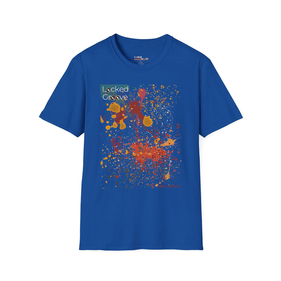 Locked Groove Records Paint Splatter T-Shirt