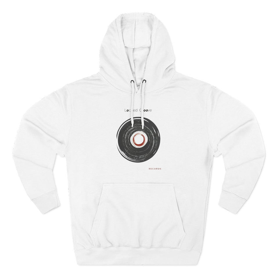 Vinyl Record Graphic Hoodie — Retro Music Lover’s Pullover