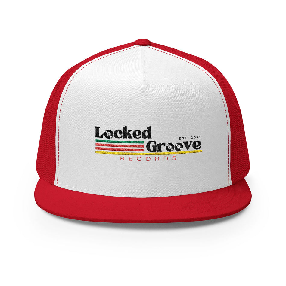 Locked Groove Records Logo Trucker Hat