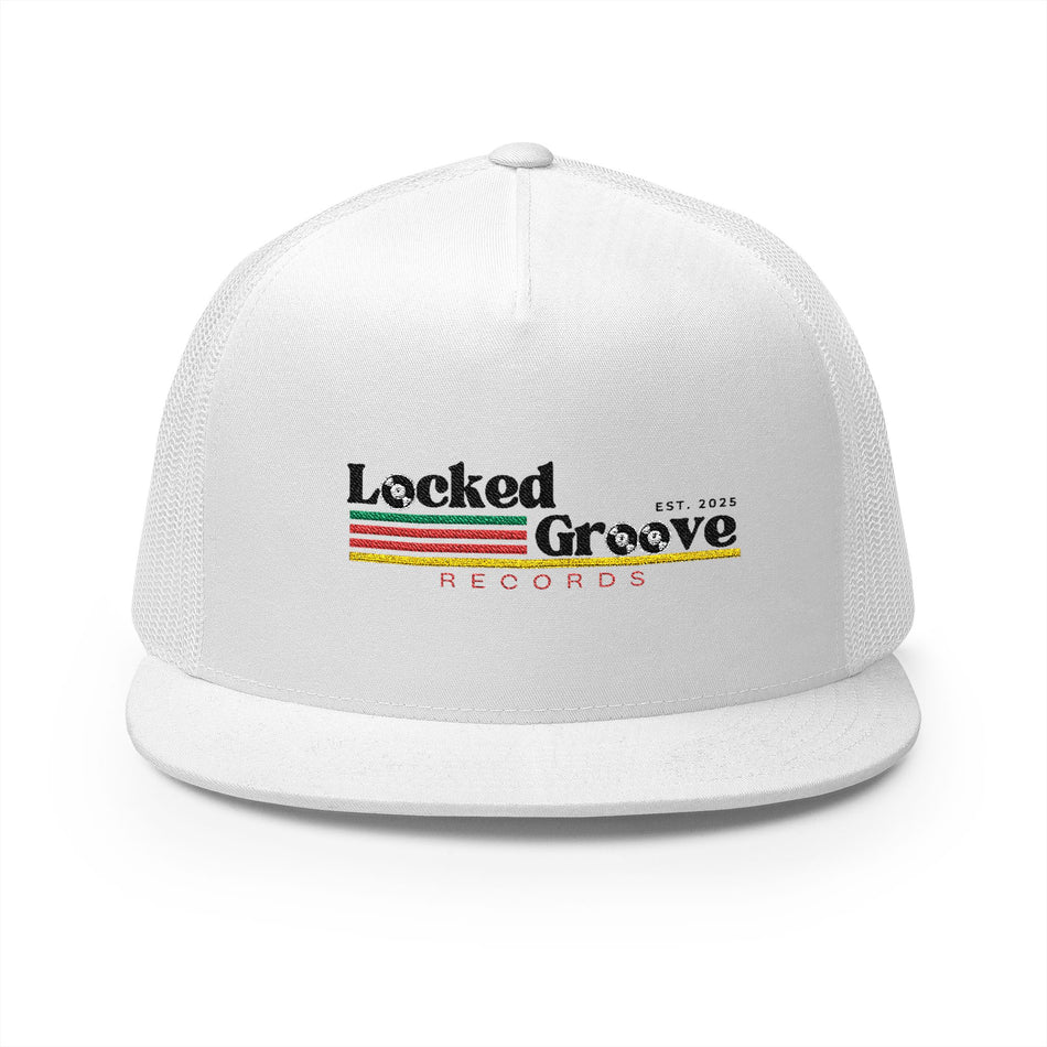 Locked Groove Records Logo Trucker Hat