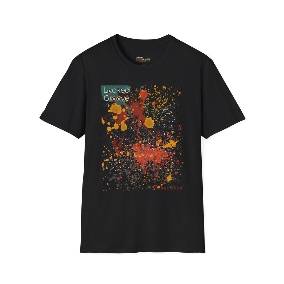 Locked Groove Records Paint Splatter T-Shirt