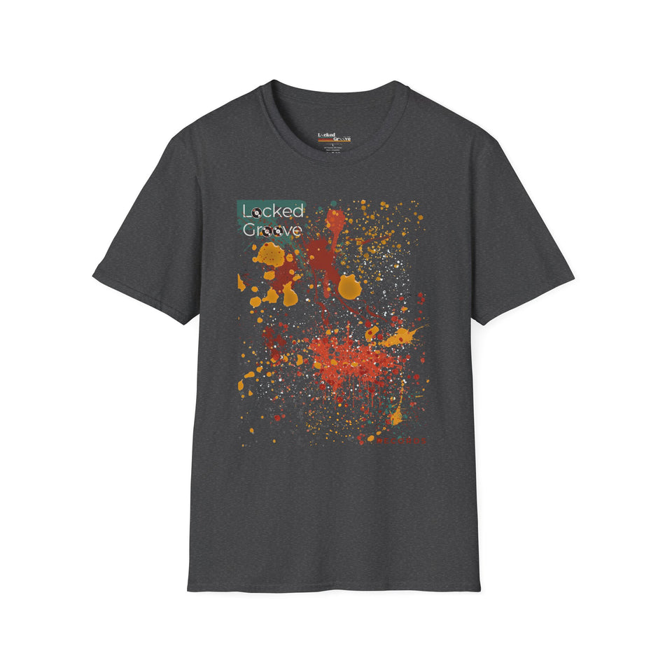 Locked Groove Records Paint Splatter T-Shirt