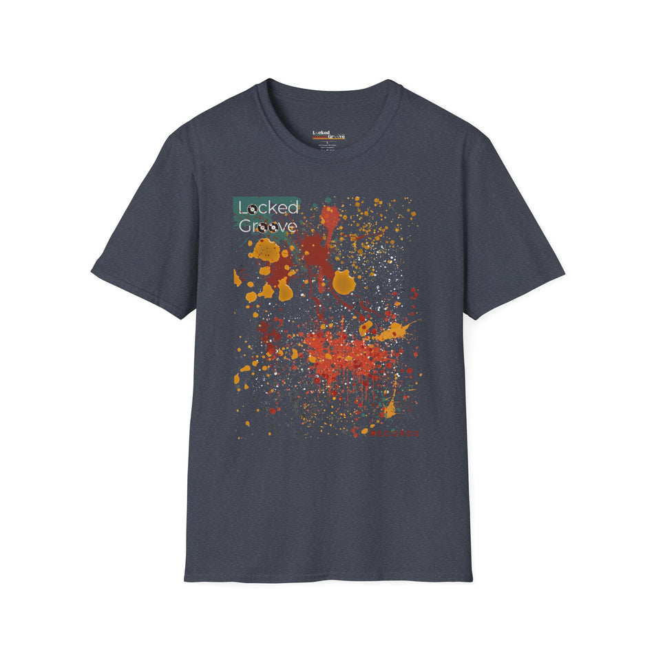 Locked Groove Records Paint Splatter T-Shirt