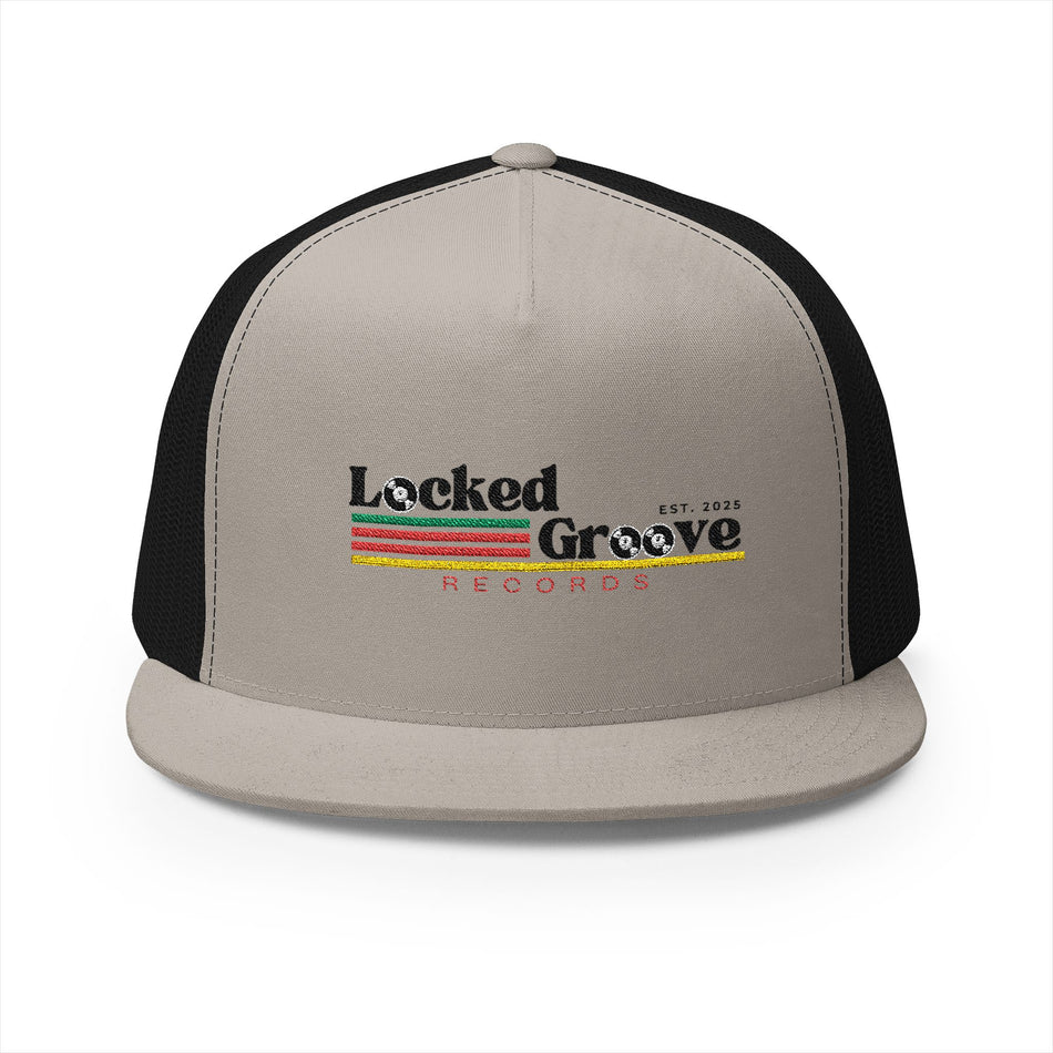 Locked Groove Records Logo Trucker Hat