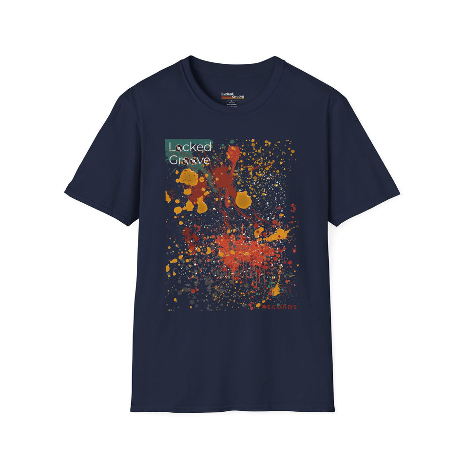 Locked Groove Records Paint Splatter T-Shirt