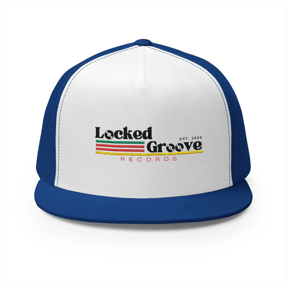Locked Groove Records Logo Trucker Hat