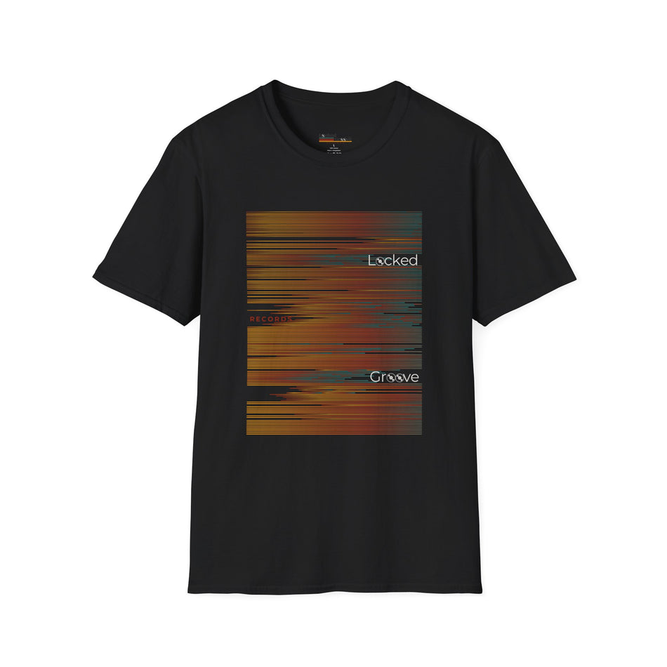 Locked Groove Records Sunset Lines T-Shirt