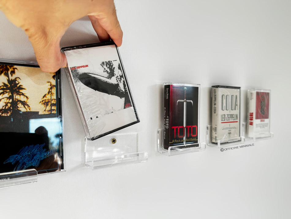 Cassette Tape / CD Wall Mount Display