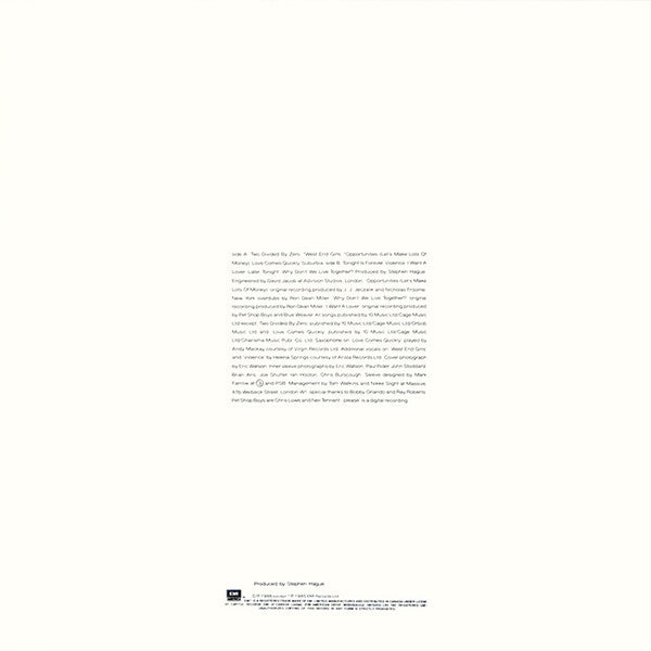 Pet Shop Boys – Please