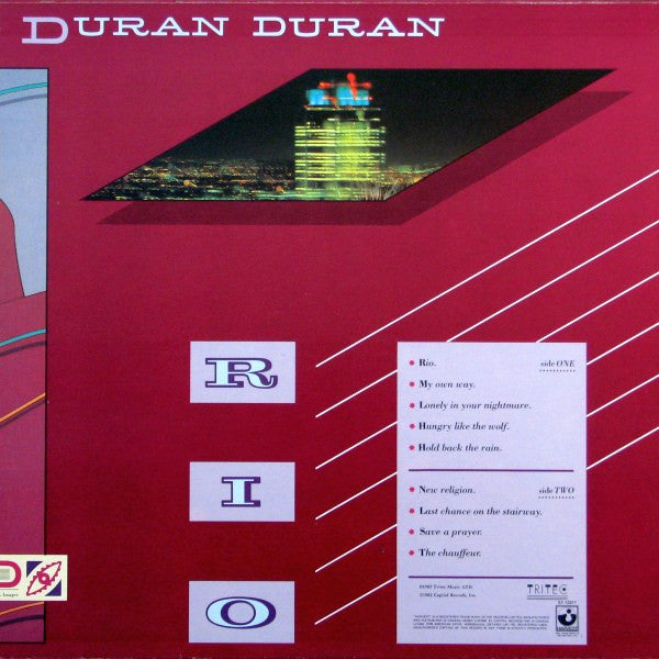 Duran Duran - Rio LP