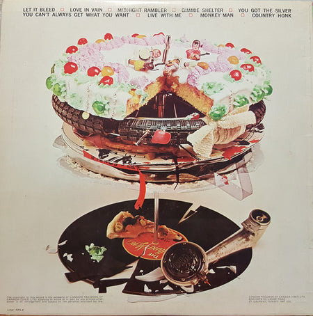 The Rolling Stones - Let it Bleed Rare Pressing - Locked Groove Records