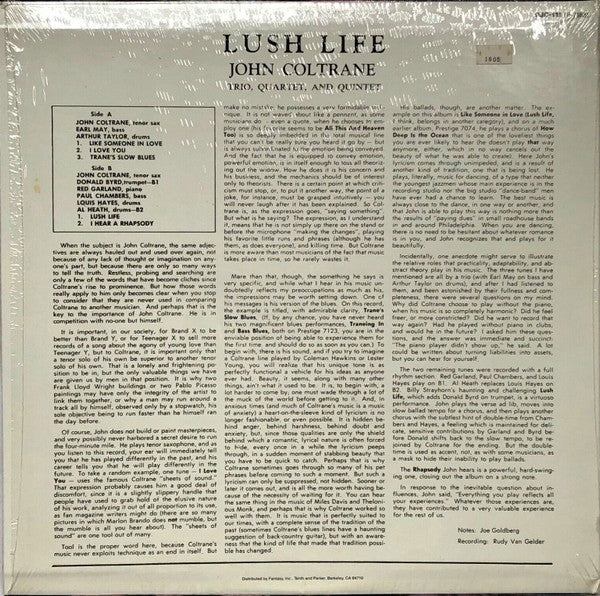 John Coltrane - Lush Life