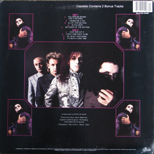 Dead Or Alive – Youthquake LP