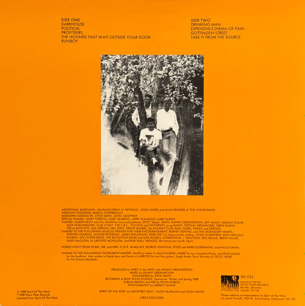 Spirit Of The West – Labour Day