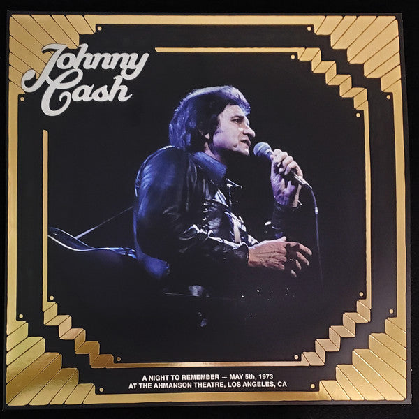 Johnny Cash - A Night to Remember Live at the Ahmanson Theatre 2LP - Locked Groove Records