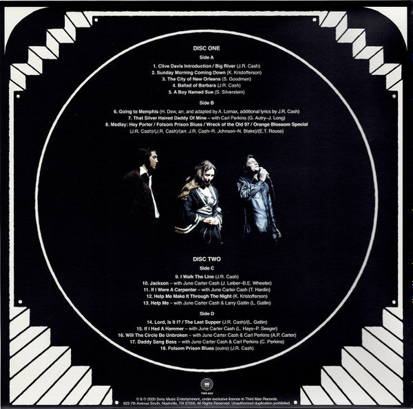 Johnny Cash - A Night to Remember Live at the Ahmanson Theatre 2LP - Locked Groove Records