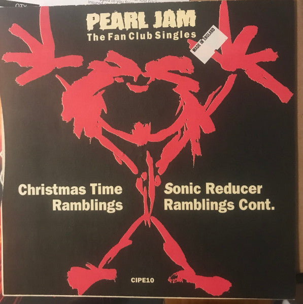 Pearl Jam – The Fan Club Singles 7" Black Vinyl