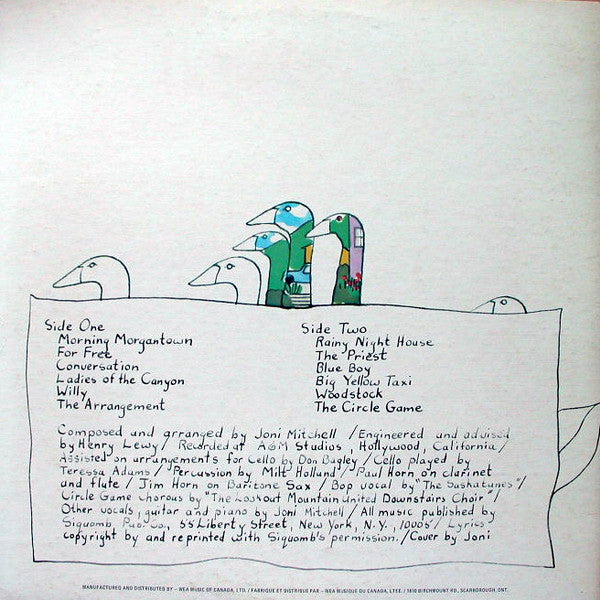 Joni Mitchell – Ladies Of The Canyon