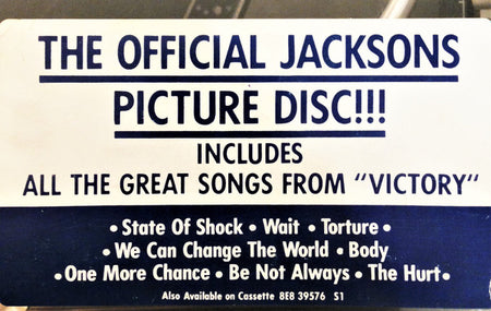 The Jacksons - Victory Picture Disc - Locked Groove Records