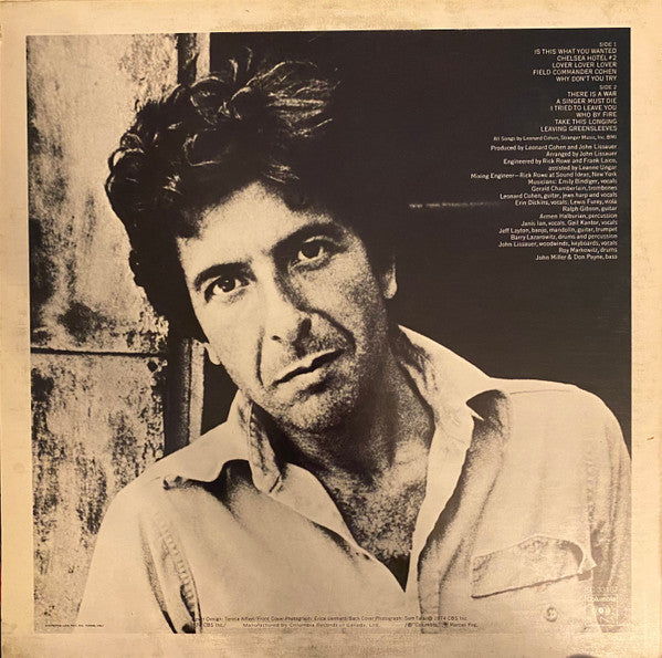 Leonard Cohen – New Skin For The Old Ceremony