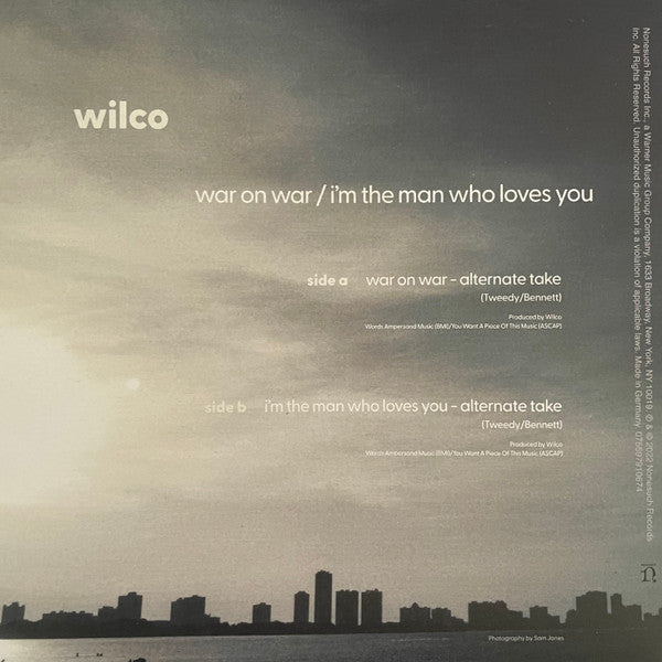 Wilco – War On War / I'm The Man Who Loves You 7"