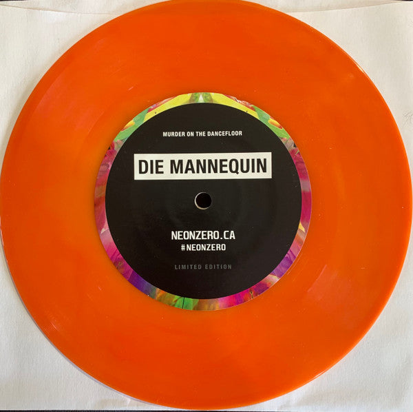Die Mannequin – Murder On The Dance Floor / Sucker Punch 7" Orange Swirl