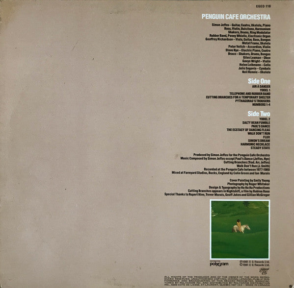 Penguin Cafe Orchestra – Penguin Cafe Orchestra