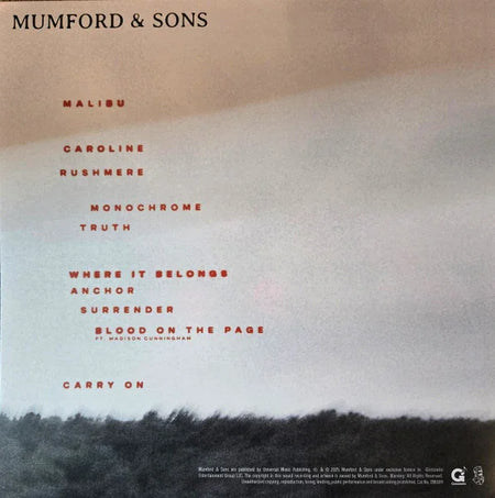 Mumford and Sons - Rushmere Liquid Filled Record - Locked Groove Records