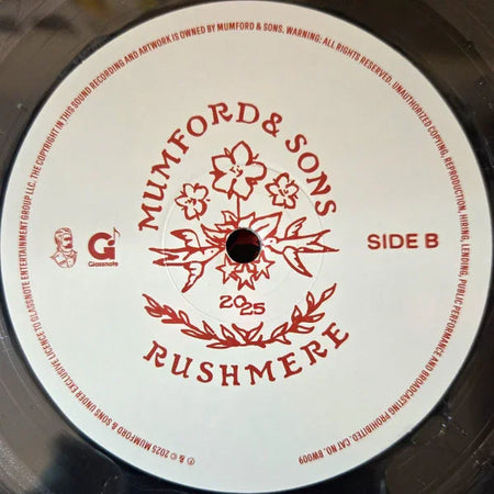 Mumford and Sons - Rushmere Liquid Filled Record - Locked Groove Records