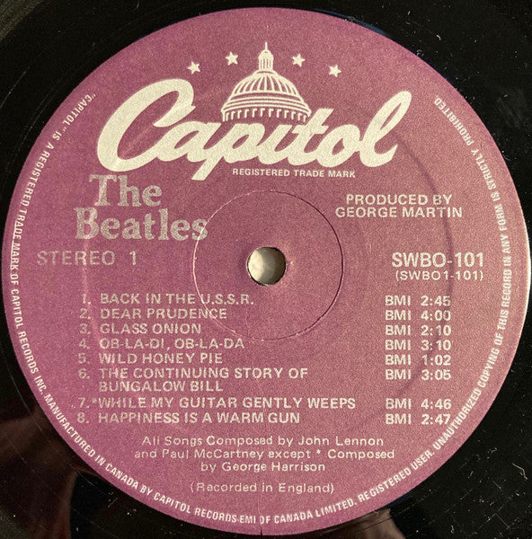 The Beatles – The Beatles 2LP (White Album) - Locked Groove Records