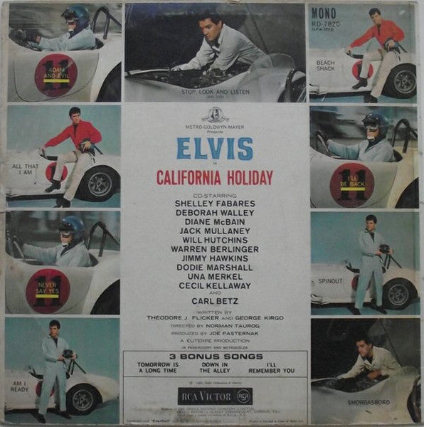 Elvis Presley – California Holiday (Original Soundtrack Album)