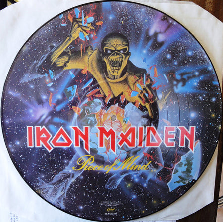 Iron Maiden – Piece of Mind First Pressing Picture Disc - Locked Groove Records
