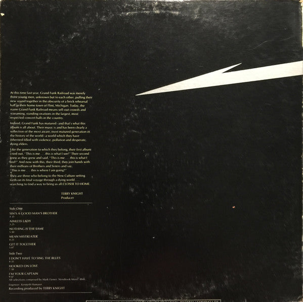 Grand Funk - Closer to Home