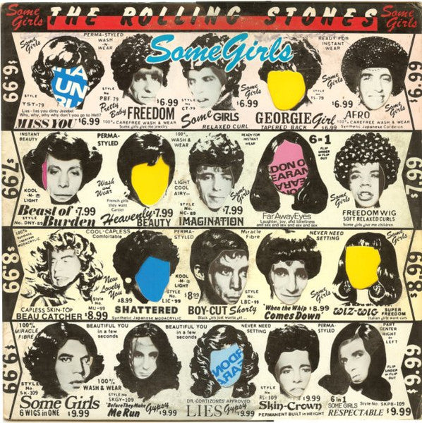 The Rolling Stones - Some Girls (Faces removed Version) LP