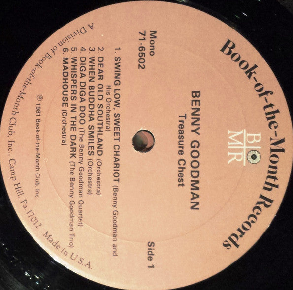 Benny Goodman Treasure Chest Box Set - Locked Groove Records