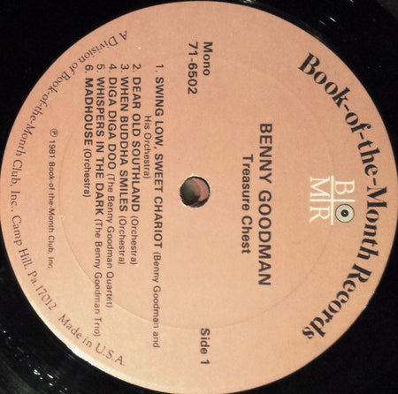 Benny Goodman Treasure Chest Box Set - Locked Groove Records