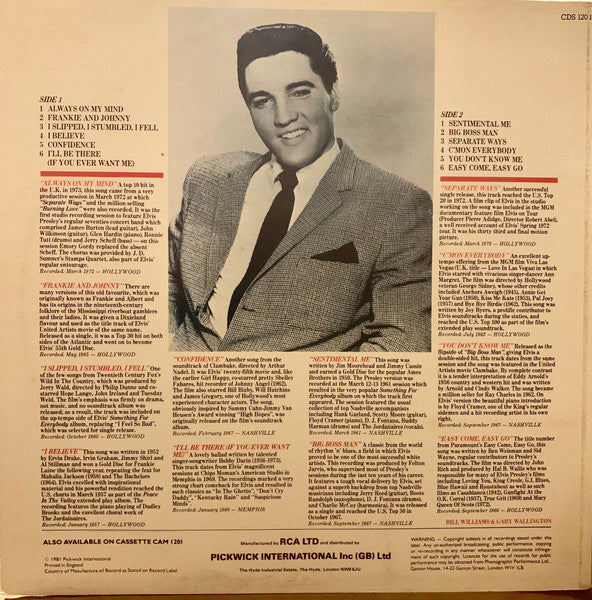 Elvis Presley – Elvis