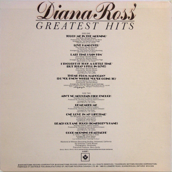Diana Ross - Diana Ross' Great Hits