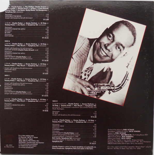 Charlie Parker – Bird At The Roost, The Savoy Years - The Complete Royal Roost Performances, Volume Two