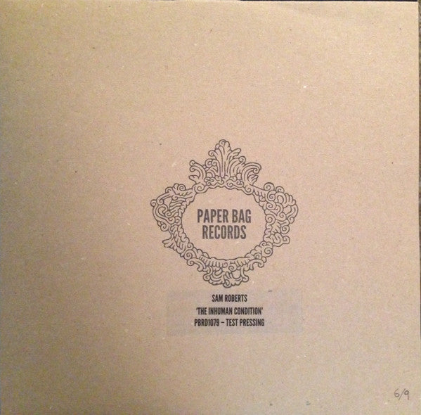 Sam Roberts - The Inhuman Condition Test Pressing - Locked Groove Records